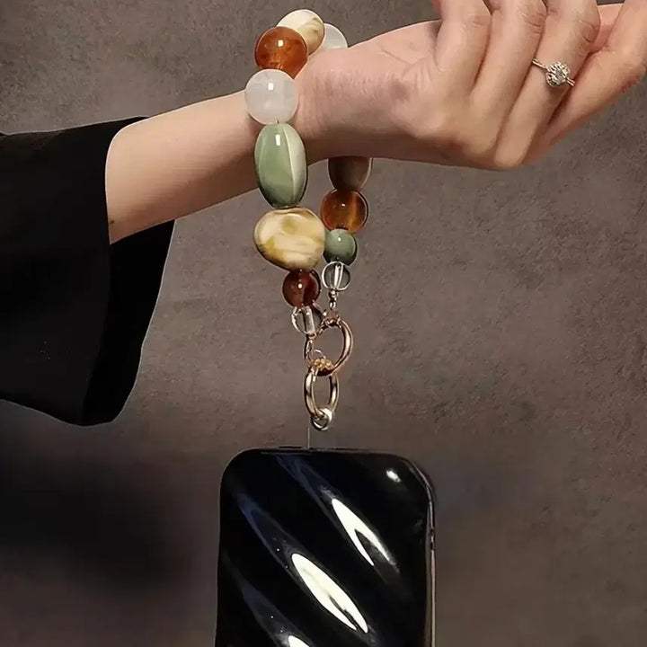 [BUNJANG] Beaded Phone Strap / 핸드폰 비즈 스트랩 (새상품)