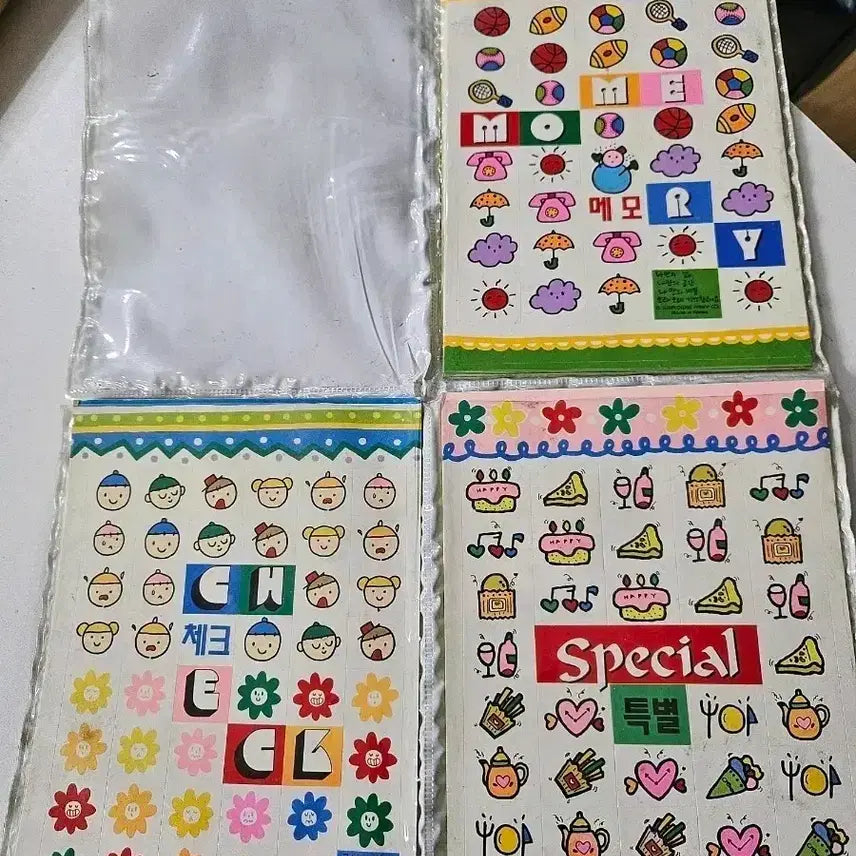 [BUNJANG] Vintage Diary Stickers / 고전 빈티지 다이어리 스티커