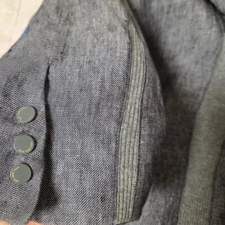 [BUNJANG] Son Jung Wan Linen Embroidered Jacket / 손정완 자수 린넨쟈켓