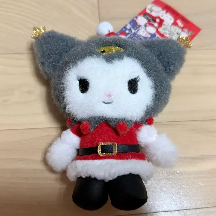 [BUNJANG] Sanrio Christmas 2021 Kuromi Mascot Keychain / 산리오 크리스마스 2021 마스코트 인형(쿠로미)