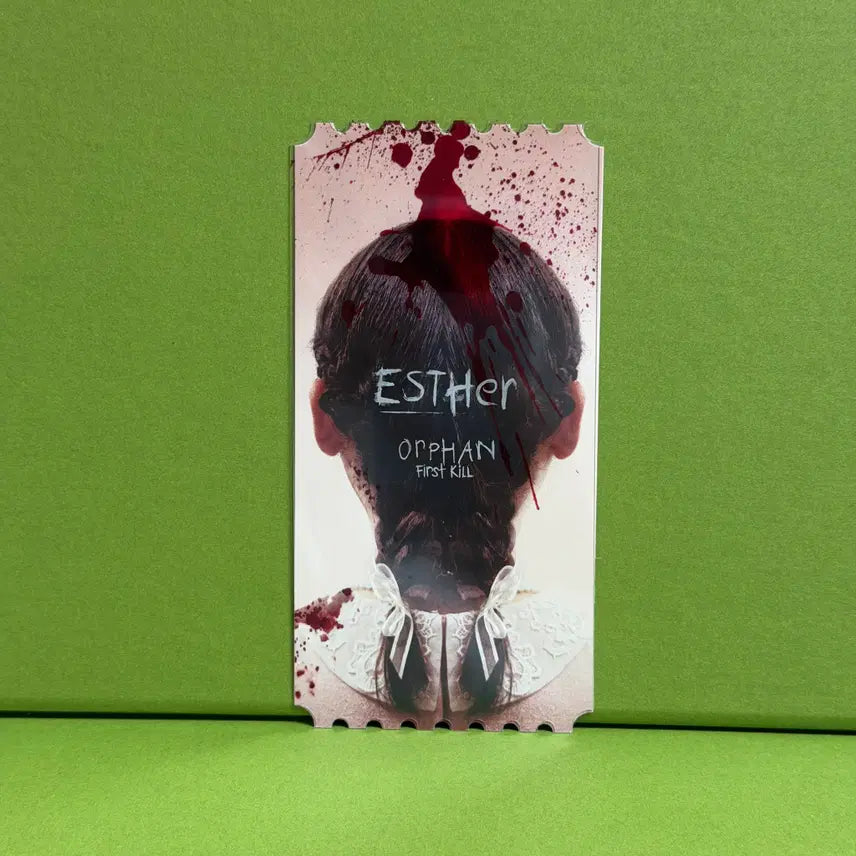 [BUNJANG] Orphan: First Kill Original Movie Ticket / 오펀 천사의 탄생 오리지널 티켓 오티