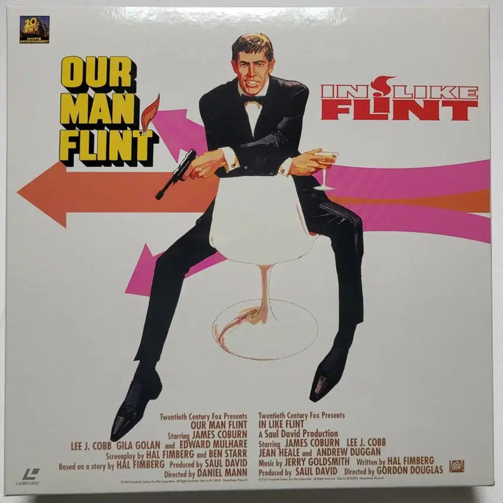 [BUNJANG] 2LD Flint Box Set / (2LD/박스세트) 전격 후린트 고고작전 & 특공작전