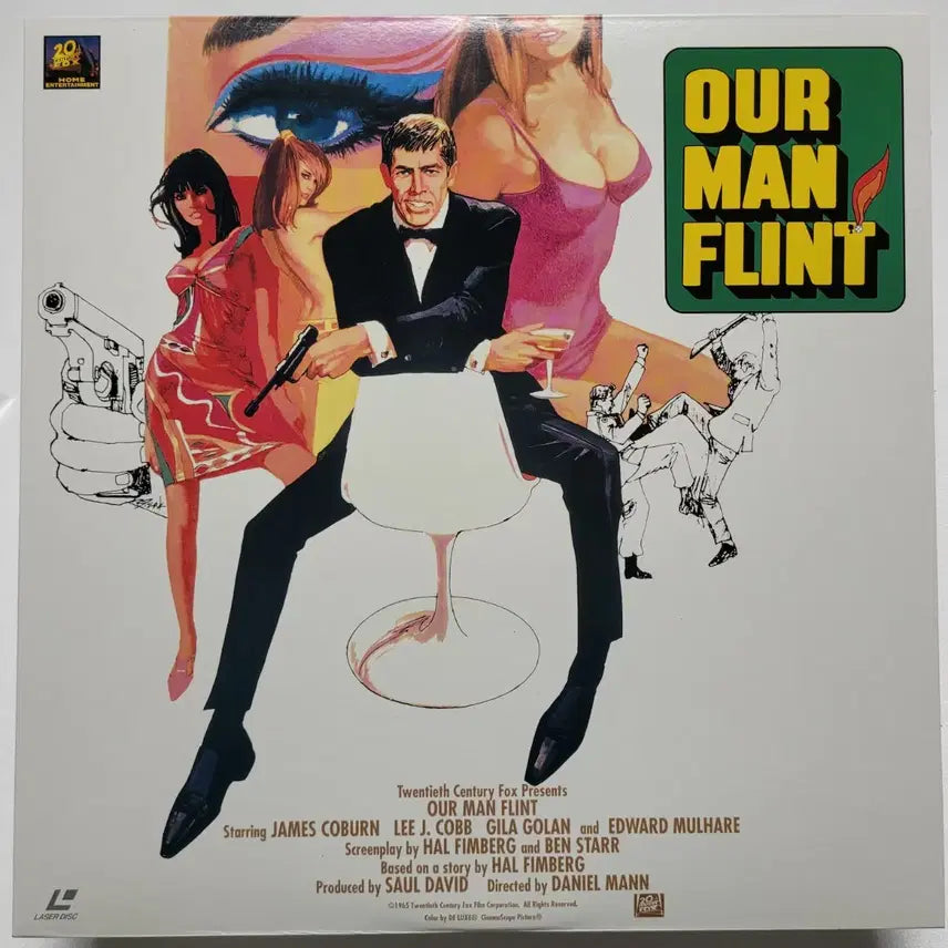 [BUNJANG] 2LD Flint Box Set / (2LD/박스세트) 전격 후린트 고고작전 & 특공작전