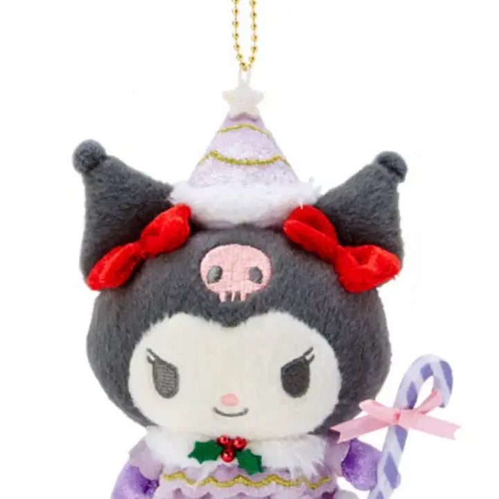 [BUNJANG] Kuromi Christmas Fairy Doll Keyring / 쿠로미 크리스마스요정 인형키링