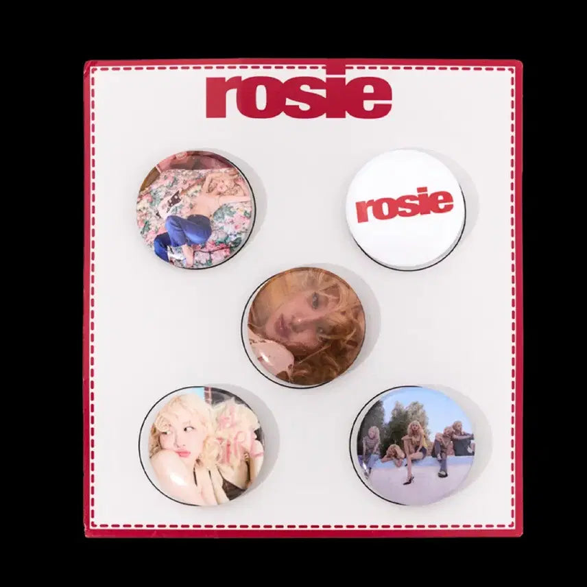 [BUNJANG] BLACKPINK Rosé Pin Button Set / 로제 핀버튼 세트