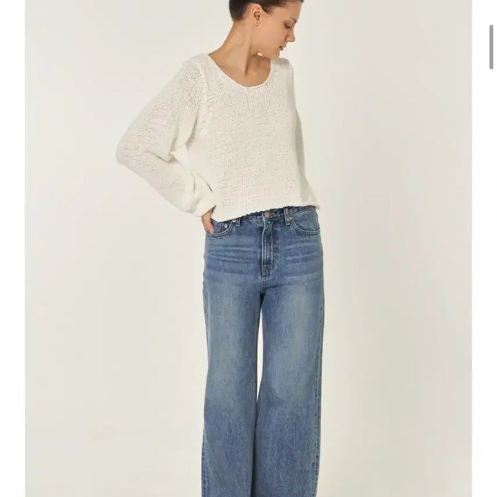 [SOLD OUT] 버다나 verdana 세미 와이드 데님 청바지 2 사이즈