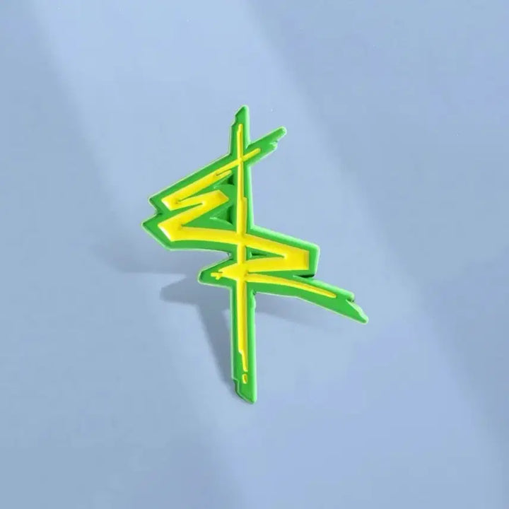 [BUNJANG] Cyberpunk: Edgerunners Logo Badge / 사이버펑크 엣지러너 로고 뱃지 굿즈 새상품