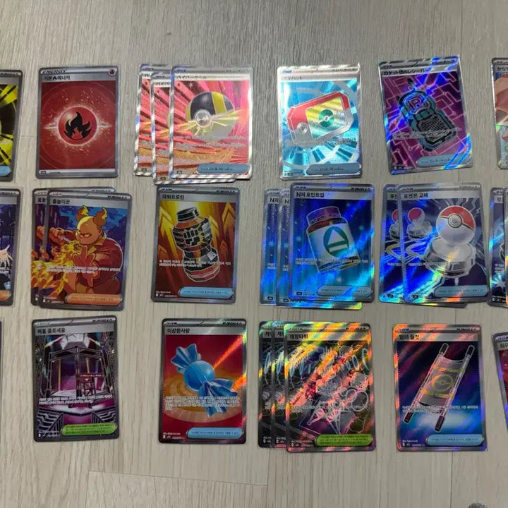 [BUNJANG] Pokemon Trainers Card Bundle Set / 포켓몬 카드 일판 및 한판 트레이너스 카드 일괄