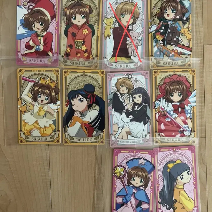 [BUNJANG] Cardcaptor Sakura Arcana Card Set / 카드캡터 체리 아르카나 카드 세트