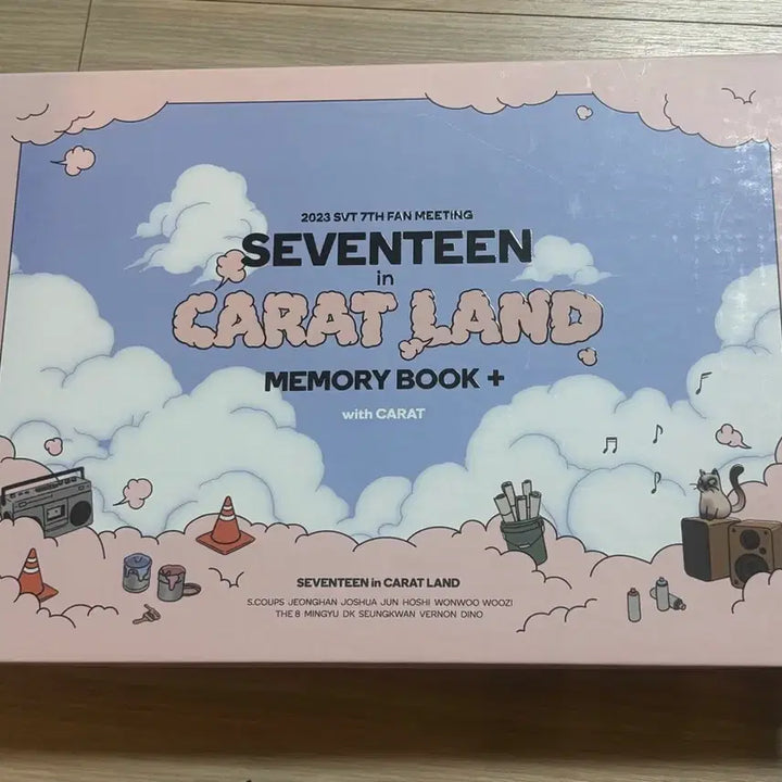 [BUNJANG] SEVENTEEN 2023 CARATLAND Memory Book / 2023 캐럿랜드 메모리북