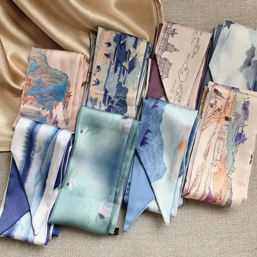 [BUNJANG] Petite Scarf Set (New) / 쁘띠스카프세트(새상품)
