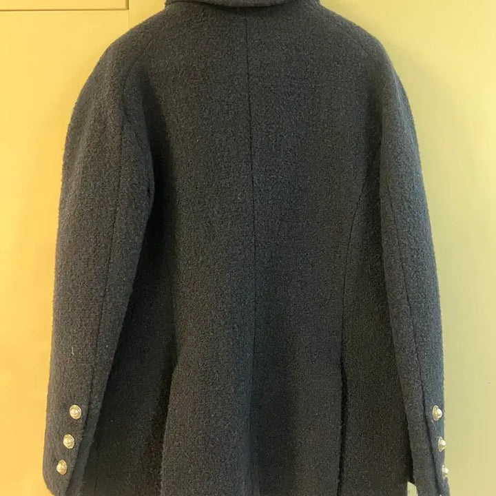 [BUNJANG] Elborn Tweed Jacket Navy 34 Size / 엘보른 트위드 자켓 34사이즈 네이비