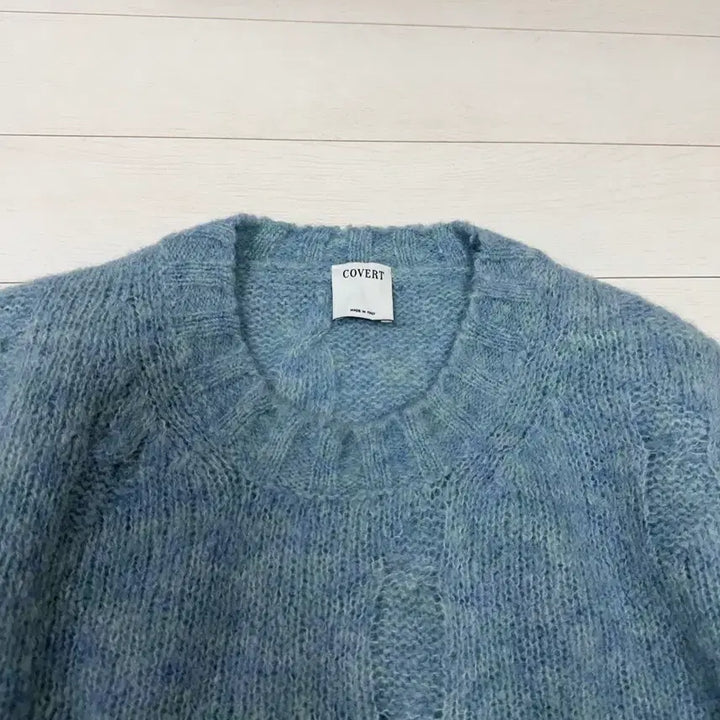 [BUNJANG] COVERT Italian Alpaca Distressed Sweater (Size 50) / 커버트 (COVERT) 이태리 알파카 디스트레스드 스웨터 50 size