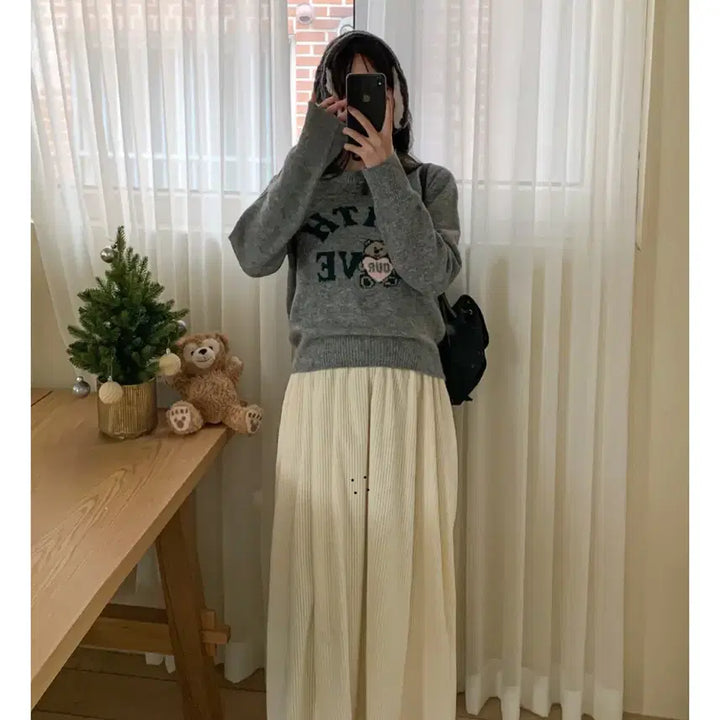 [BUNJANG] Soim Corduroy Layered Tank Dress / 소임 임부복 골덴레이어드나시 원피스