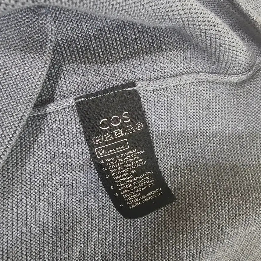[BUNJANG] COS Cotton Knit Top / [L] COS 코스 여성 코튼 니트 탑