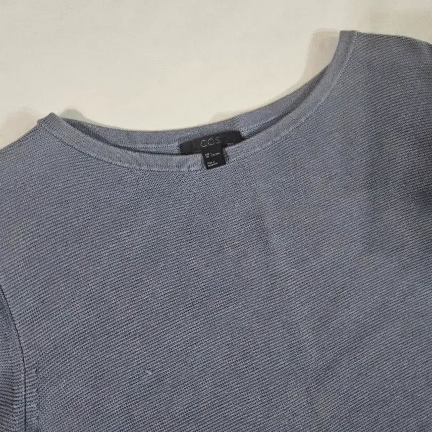 [BUNJANG] COS Cotton Knit Top / [L] COS 코스 여성 코튼 니트 탑