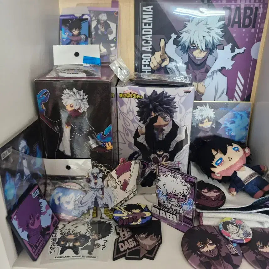 [BUNJANG] My Hero Academia Dabi Bundle Set / 히로아카 다비 굿즈 일괄