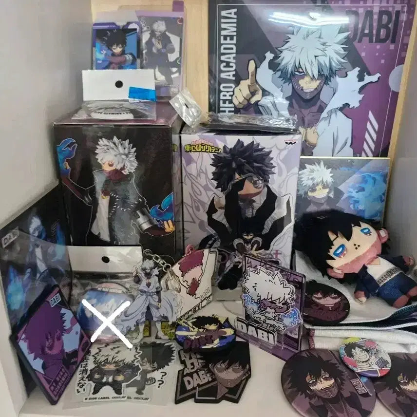 [BUNJANG] My Hero Academia Dabi Bundle Set / 히로아카 다비 굿즈 일괄