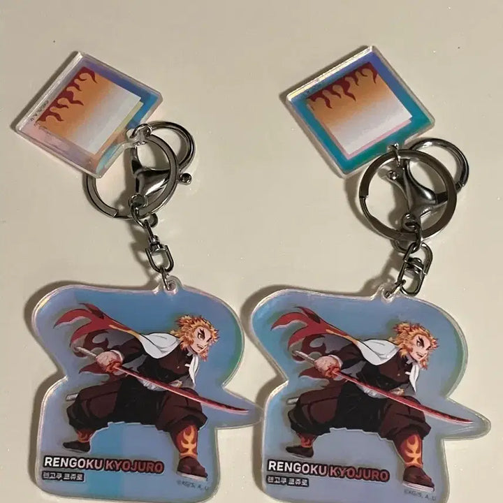 [BUNJANG] Demon Slayer Rengoku Keyring / 귀칼 렌고쿠 키링