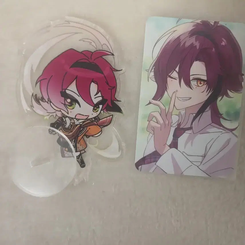 [BUNJANG] Genshin Impact Heizou Acrylic & Photocard Bundle Set / 원신 헤이조 비공 아크릴/포카 일괄