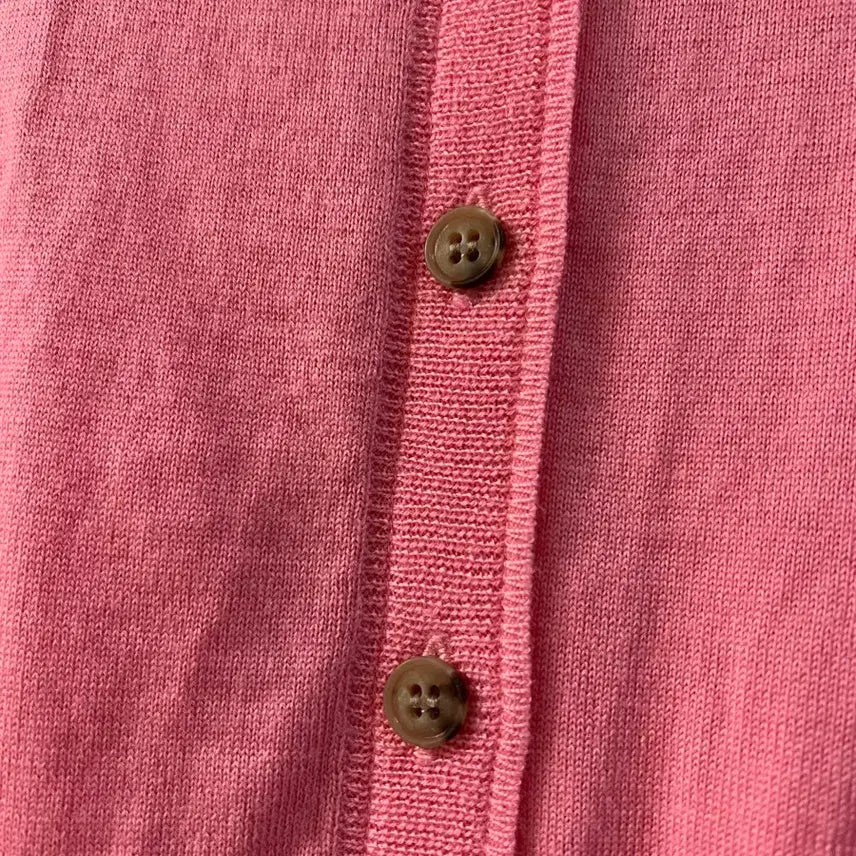 [BUNJANG] A.P.C. Pink Cardigan (M) / A.P.C. 핑크 가디건 M사이즈