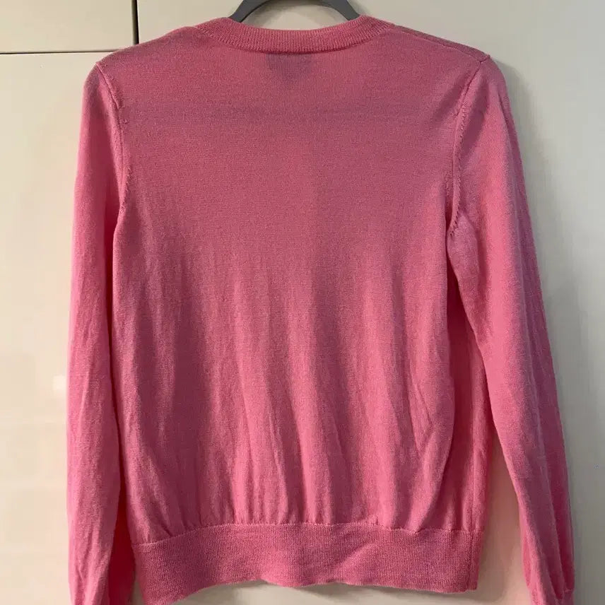 [BUNJANG] A.P.C. Pink Cardigan (M) / A.P.C. 핑크 가디건 M사이즈