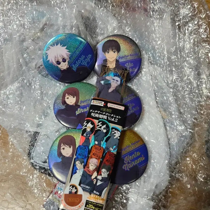 [BUNJANG] Jujutsu Kaisen Bundle Set Can Badge / 주술회전 캔뱃지 일괄