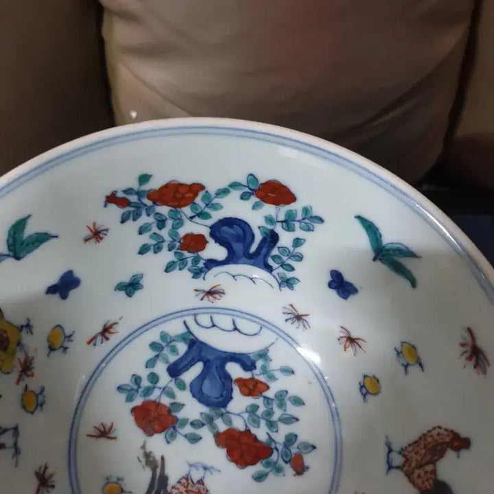 [BUNJANG] Ming Dynasty Chenghua Period Gilt Cloisonne Bowl / 명.성화제기물/투채묘금.겹사법랑.