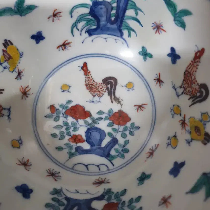 [BUNJANG] Ming Dynasty Chenghua Period Gilt Cloisonne Bowl / 명.성화제기물/투채묘금.겹사법랑.