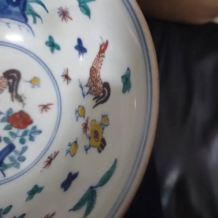 [BUNJANG] Ming Dynasty Chenghua Period Gilt Cloisonne Bowl / 명.성화제기물/투채묘금.겹사법랑.