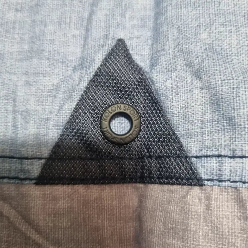 [BUNJANG] Kolon Sport Blue Gray Windbreaker Vest / 코오롱 스포츠 블루 그레이 바람막이 베스트