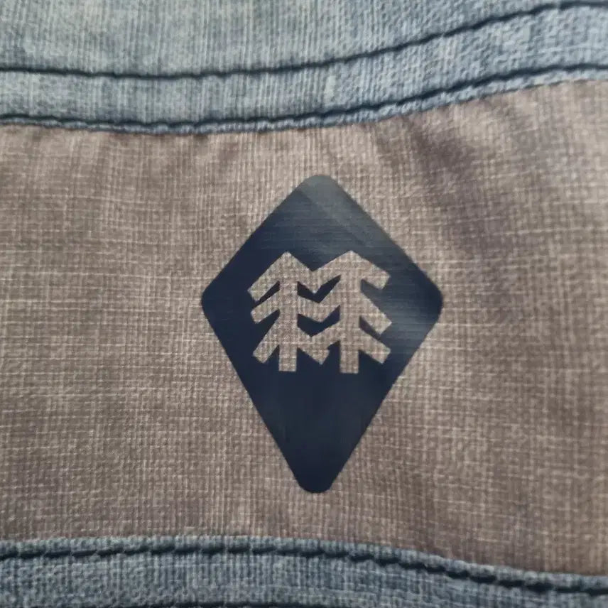[BUNJANG] Kolon Sport Blue Gray Windbreaker Vest / 코오롱 스포츠 블루 그레이 바람막이 베스트