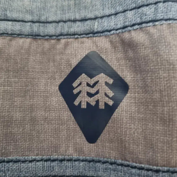 [BUNJANG] Kolon Sport Blue Gray Windbreaker Vest / 코오롱 스포츠 블루 그레이 바람막이 베스트