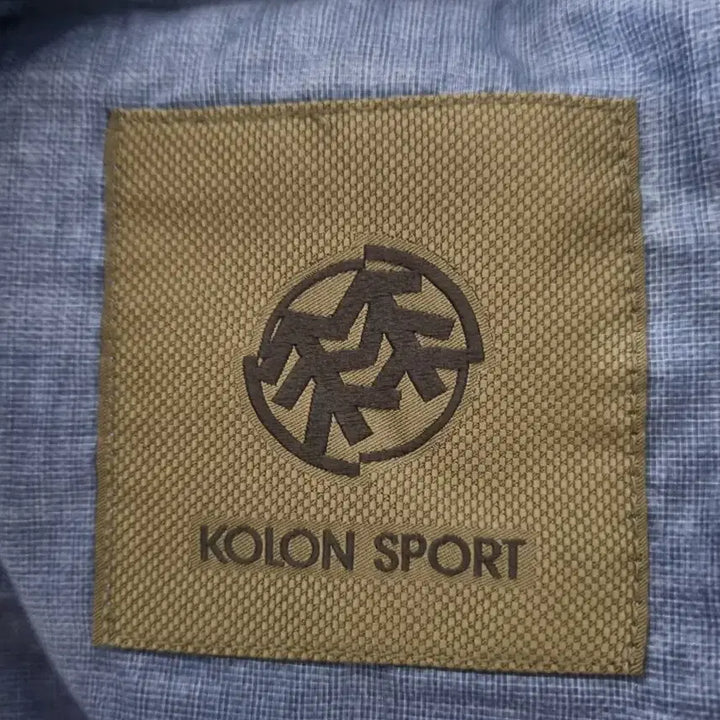 [BUNJANG] Kolon Sport Blue Gray Windbreaker Vest / 코오롱 스포츠 블루 그레이 바람막이 베스트