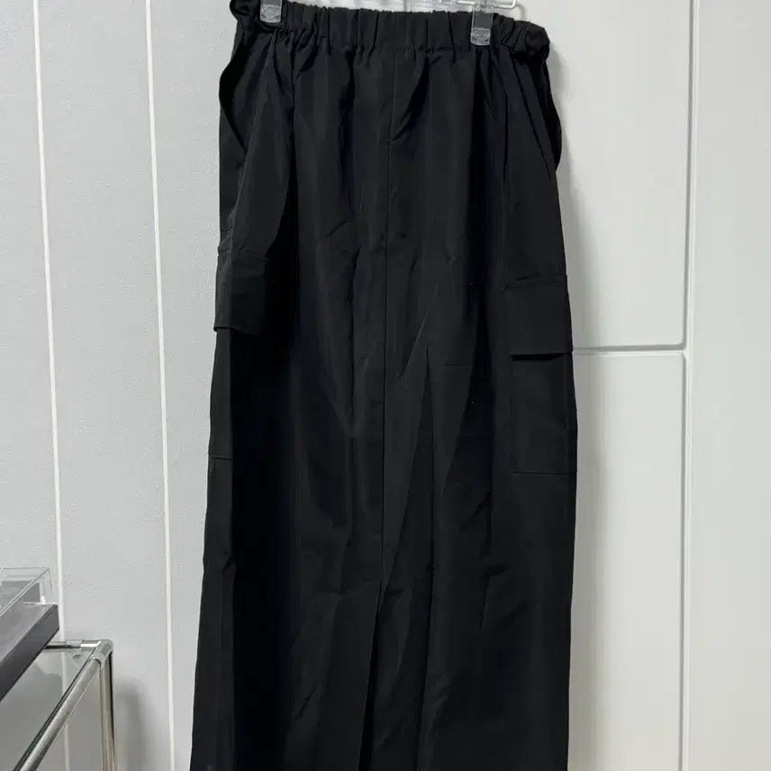 [BUNJANG] Moaa Peach Long Skirt / 모아 더블카고 피치 롱 스커트