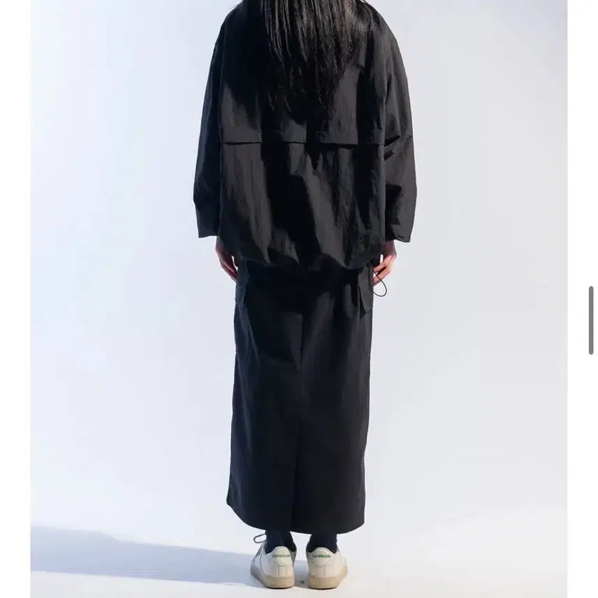 [BUNJANG] Moaa Peach Long Skirt / 모아 더블카고 피치 롱 스커트