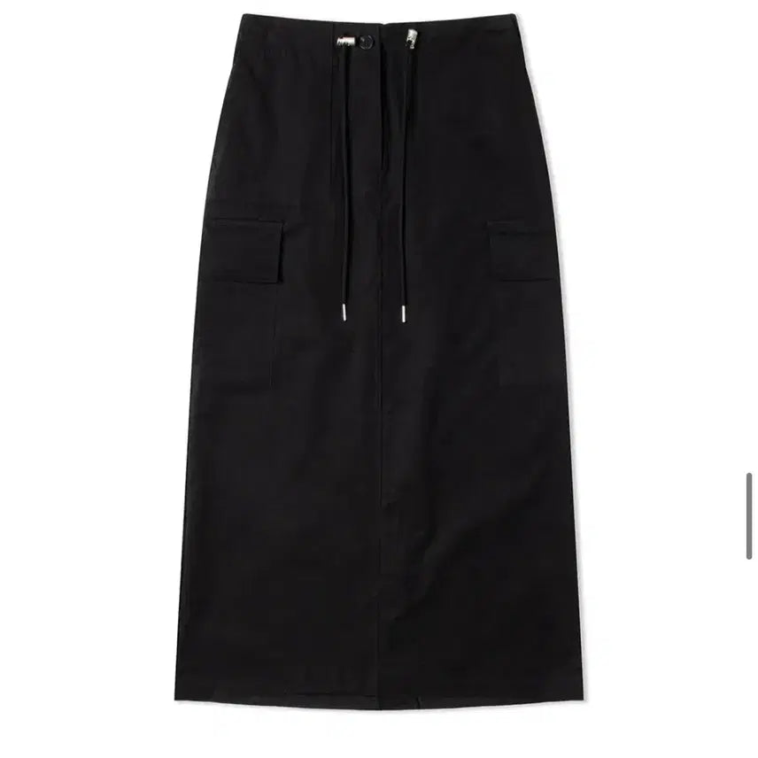 [BUNJANG] Moaa Peach Long Skirt / 모아 더블카고 피치 롱 스커트