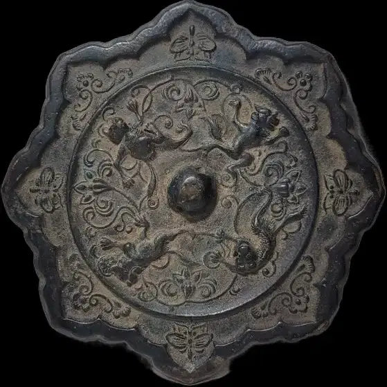 [BUNJANG] Bronze Flower-Patterned Mirror / 청동화형동경