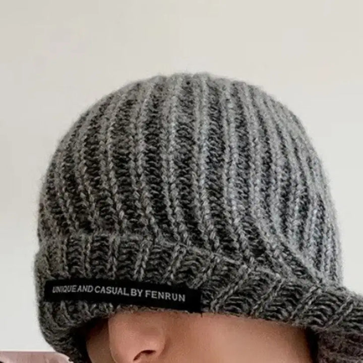 [BUNJANG] On The Value Long Beanie Hat Black / 온더밸류롱비니모자남자&여자니트루즈핏겨울:블랙