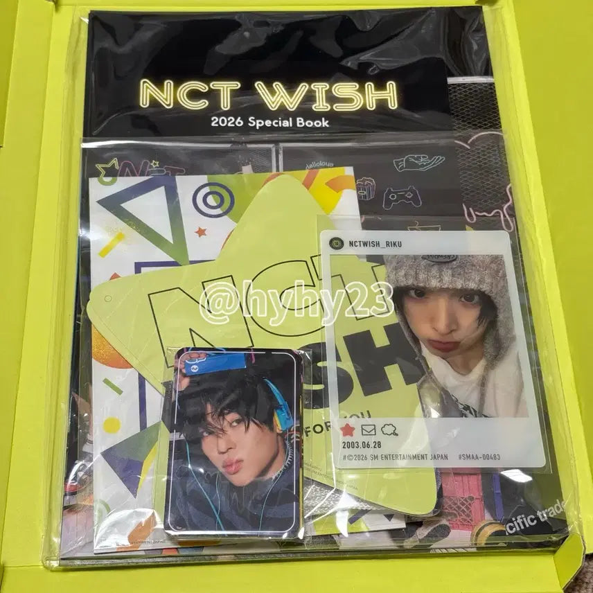 [SOLD OUT] 엔시티 위시 일본 멤버십 팬클럽 FC 특전 스페셜 키트 2026 리쿠