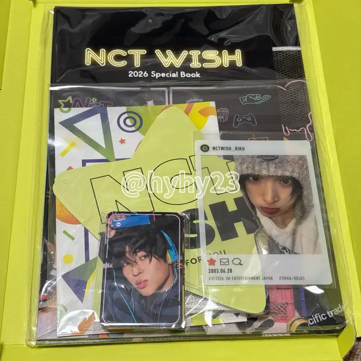 [SOLD OUT] 엔시티 위시 일본 멤버십 팬클럽 FC 특전 스페셜 키트 2026 리쿠