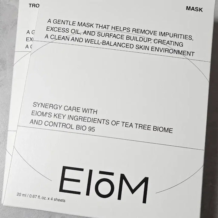 [BUNJANG] EIOM Trouble Patch Mask Pack / [새상품] EIOM 이옴 트러블 패치 마스크팩 4매입