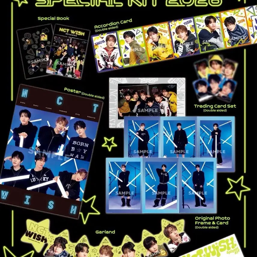 [SOLD OUT] 엔시티 위시 일본 멤버십 팬클럽 FC 특전 스페셜 키트 2026 사쿠야