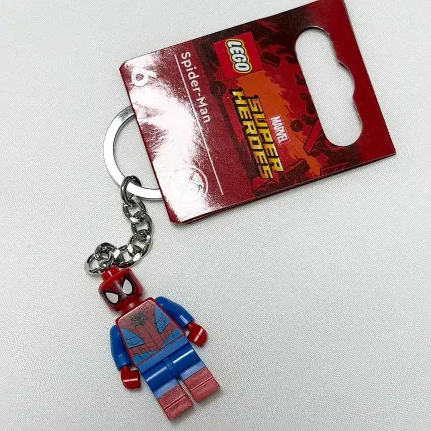 [BUNJANG] NCT Mark Spider-Man Keyring (Sealed) / (미개봉) 엔시티 마크 스파이더맨 레고 키링 nct mark