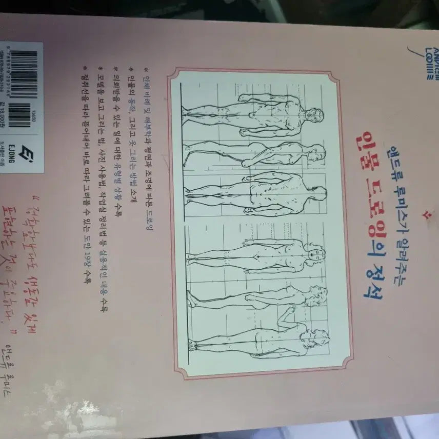 [BUNJANG] Figure Drawing Guidebook / 알기쉬운 인물화 그림 작법서 드로잉