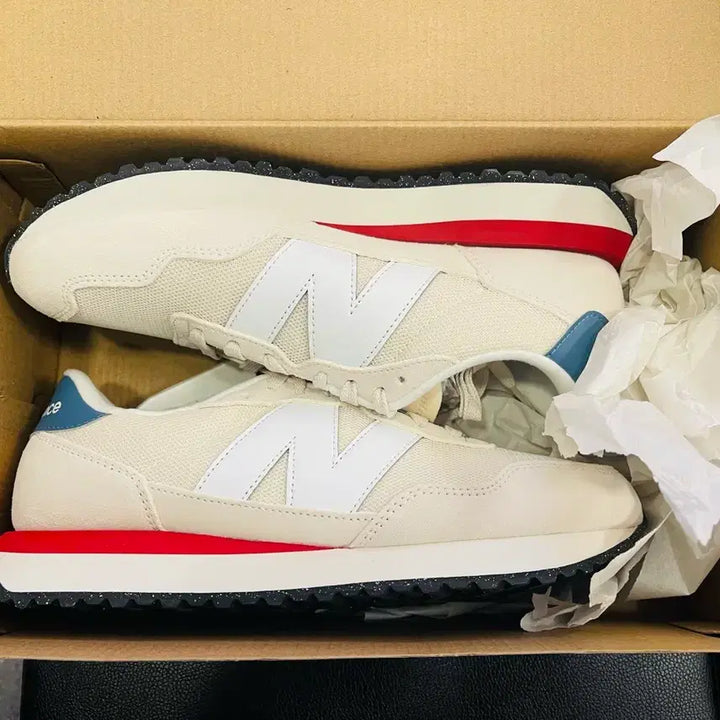 [BUNJANG] New Balance 237 Sneakers / 국내정품 뉴발란스 237 씨솔트 280 사이즈 새상품