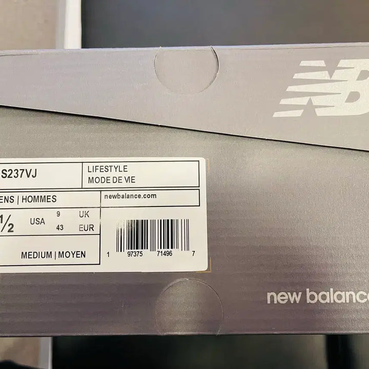 [BUNJANG] New Balance 237 Sneakers / 국내정품 뉴발란스 237 씨솔트 280 사이즈 새상품