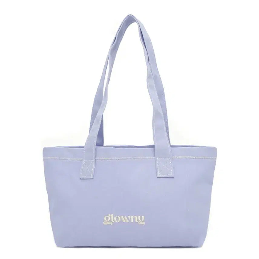 [BUNJANG] Glony Canvas Tote Bag / 글로니 캔버스 토트백 블루