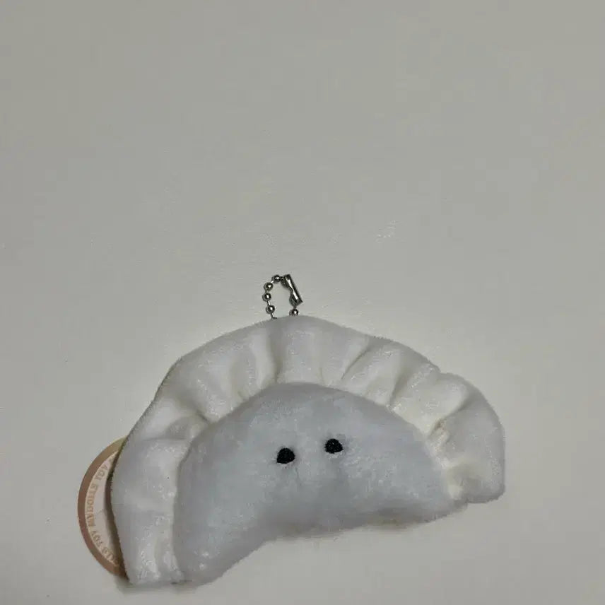 [BUNJANG] White Dumpling Plush Keyring / 만두 인형 키링 화이트 봉제인형