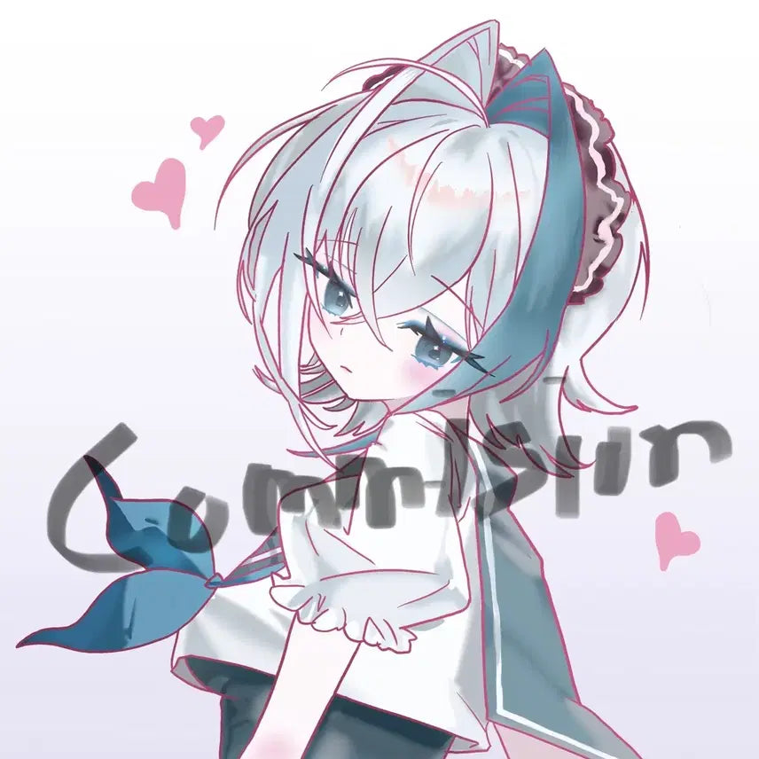 [BUNJANG] Semi-Realistic Half-Body Commission / 간단 채색 반신 커미션